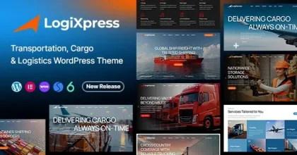 LogiXpress – Transportation, Cargo & Logistics WordPress Theme