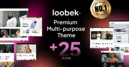 Loobek Elementor Multipurpose WooCommerce Theme