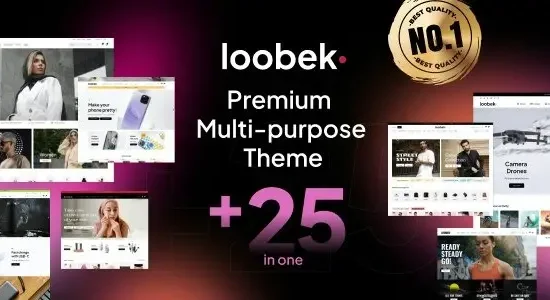 Loobek Elementor Multipurpose WooCommerce Theme