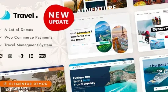 Love Travel Creative Travel Agency WordPress