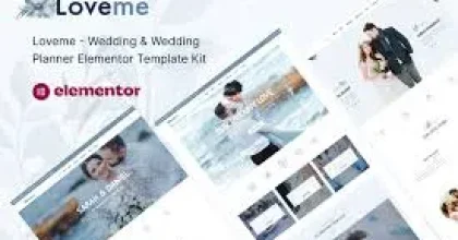 Loveme – Wedding & Wedding Planner Elementor Template Kit