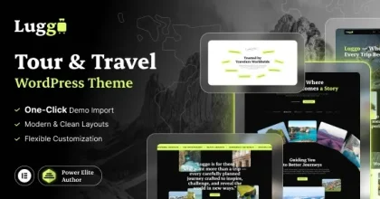 Luggo - Tour and Travel Agency WordPress Theme