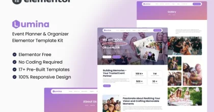 Lumina - Creative Agency WordPress Theme