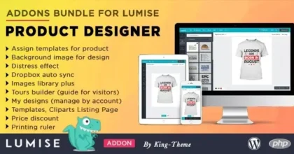 Lumise Product Designer WooCommerce WordPress