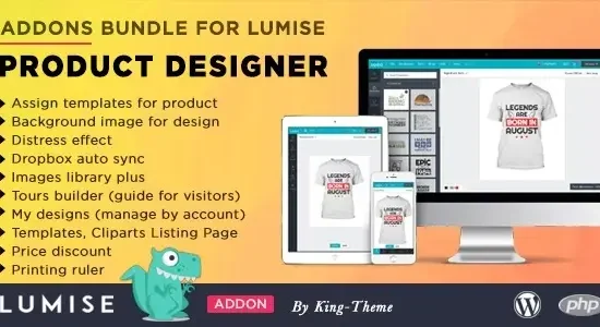 Lumise Product Designer WooCommerce WordPress