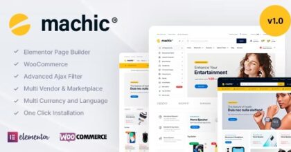 Machic Electronics Store WooCommerce Theme