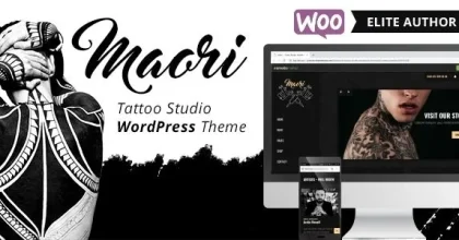 Maori – Tattoo Studio WordPress Theme