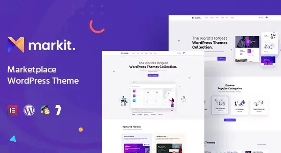 Markite Digital Marketplace WooCommerce WordPress Theme