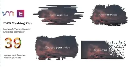 Masking Video – addon for Elementor