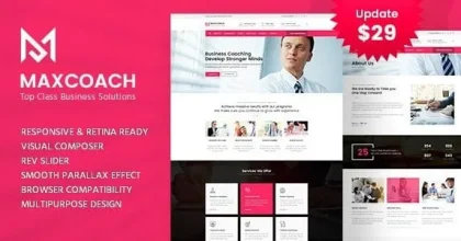 Maxcoach - Business Consulting WordPress Theme