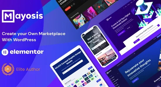 Mayosis - Digital Marketplace WordPress Theme