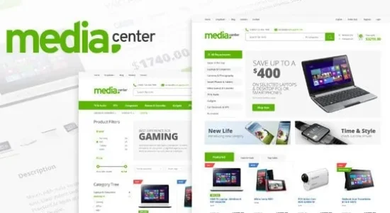 MediaCenter - Electronics Store WooCommerce Theme