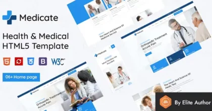 Medicate Health & Medical WordPress Theme