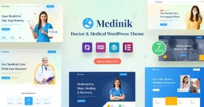 Medinik - Doctor & Medical WordPress Theme