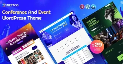 Meetco – Event & Conference WordPress Theme