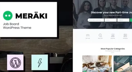 Meraki - Job Board WordPress Theme