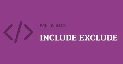 Meta Box Include Exclude