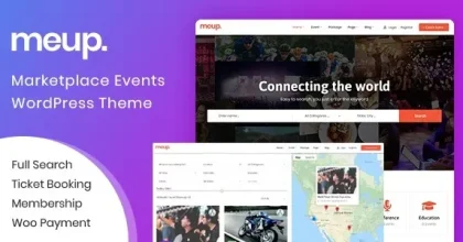 Meup – Marketplace Events WordPress Theme