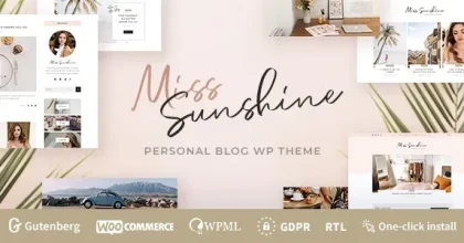 Miss Sunshine - Lifestyle & Beauty Women Blog