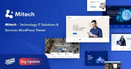 Mitech Technology IT Solutions & Services WordPress Theme