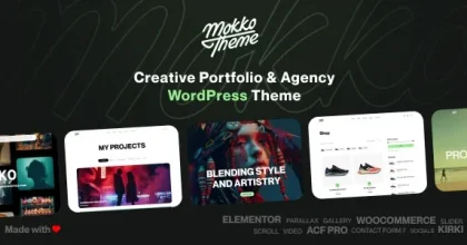 Mokko - Creative Portfolio & Agency