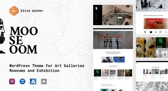 Mooseoom 1.1.6 - Art Gallery, Museum & Exhibition WordPress