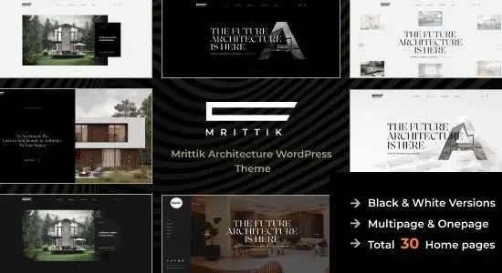 Mrittik Architecture and Interior Design Theme