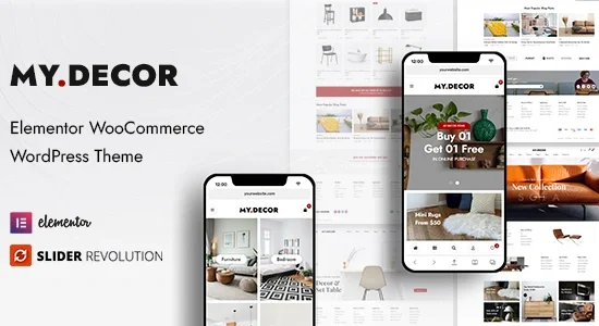 MyDecor - Elementor WooCommerce WordPress Theme