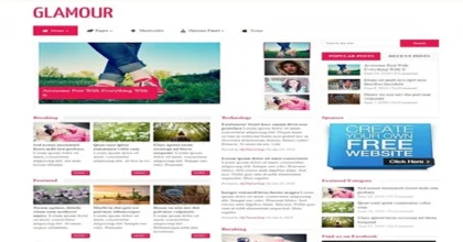 MyThemeShop-Glamour-WordPress-Theme