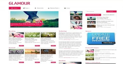 MyThemeShop-Glamour-WordPress-Theme