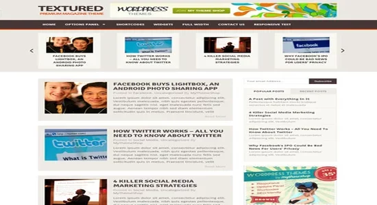 MyThemeShop-Textured-WordPress-Theme