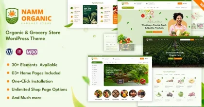 Namm – Grocery Shop WordPress Theme