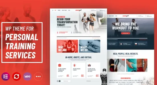 NanoFit - WP Theme for Personal Training Services