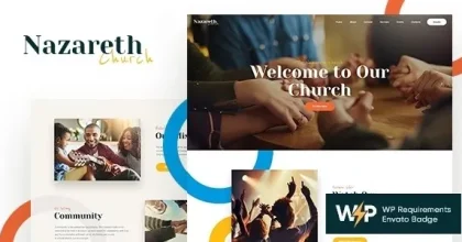 Nazareth – Church & Religion WordPress Theme