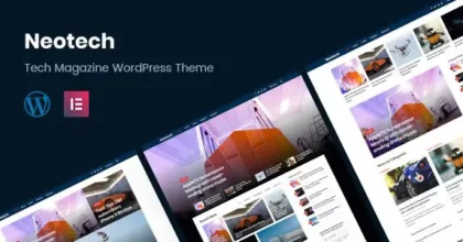 Neotech Magazine Elementor WordPress Theme