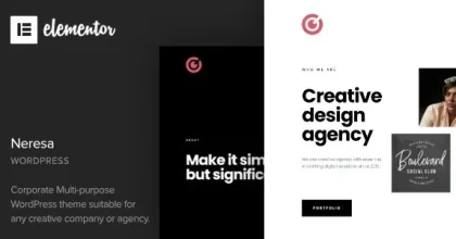 Neresa – Elementor WordPress Theme