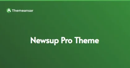 Newsup Pro Theme