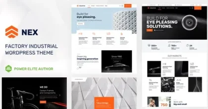 Nex 19 – Industrial WordPress Theme