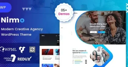 Nimmo - One page WordPress