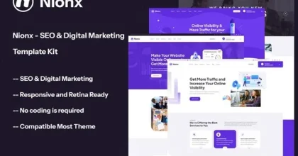 Nionx – SEO & Digital Marketing Template Kit