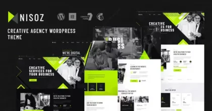 Nisoz - Creative Agency WordPress Theme