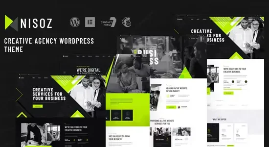 Nisoz - Creative Agency WordPress Theme