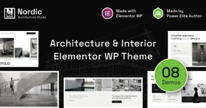 Nordic - Architecture & Interior Design WordPress Theme
