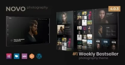 Novo – Photography WordPress Theme