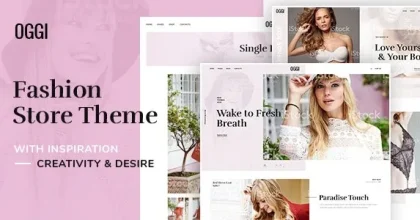 OGGI - Fashion Store WooCommerce Theme