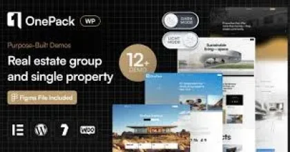 OnePack – Real Estate & Property Construction WordPress Theme