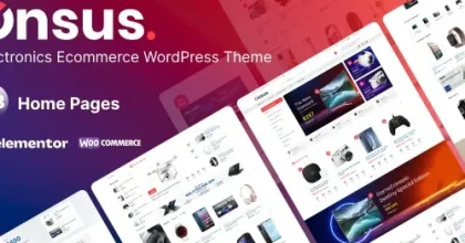Onsus 1.0.4 – Electronics E-commerce WordPress Theme