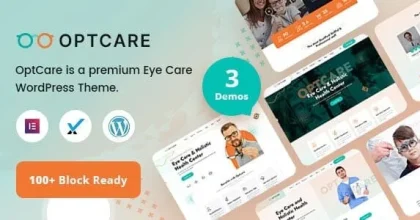 Optcare - Eye Care WordPress Theme