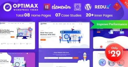 Optimax - SEO & Marketing WordPress Theme