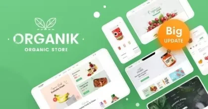 Organik – Organic Food Store WordPress Theme